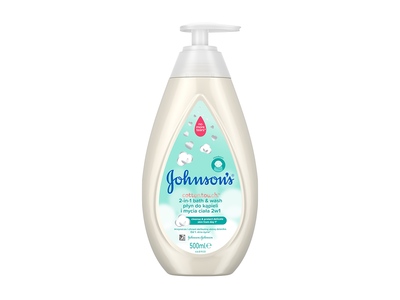 Johnsons Baby Cottontouch Koupel a mycí gel 2v1 500 ml