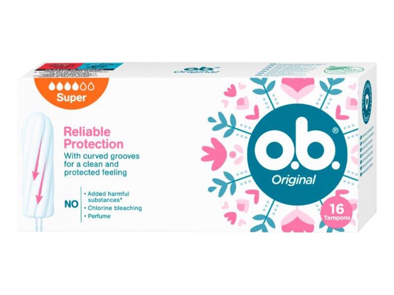 o.b. Original Super tampony 16 ks