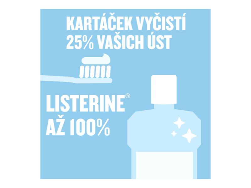 Listerine Advance White Mild Taste ústní voda 500 ml Listerine Advance White Mild Taste ústní voda 500 ml