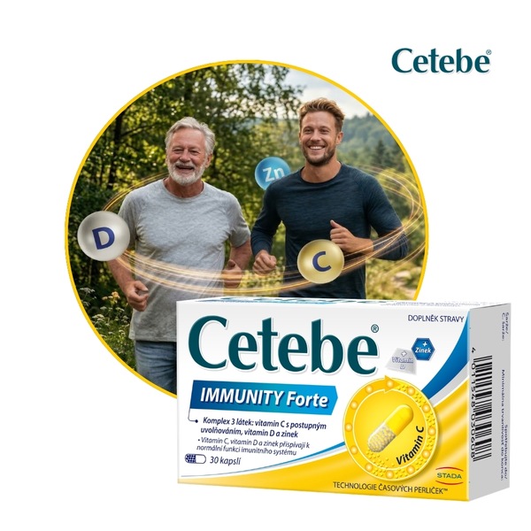 Cetebe Immunity Forte 30 kapslí Cetebe Immunity Forte 30 kapslí