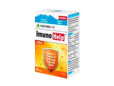 NatureVia ImunoHelp 30 kapslí