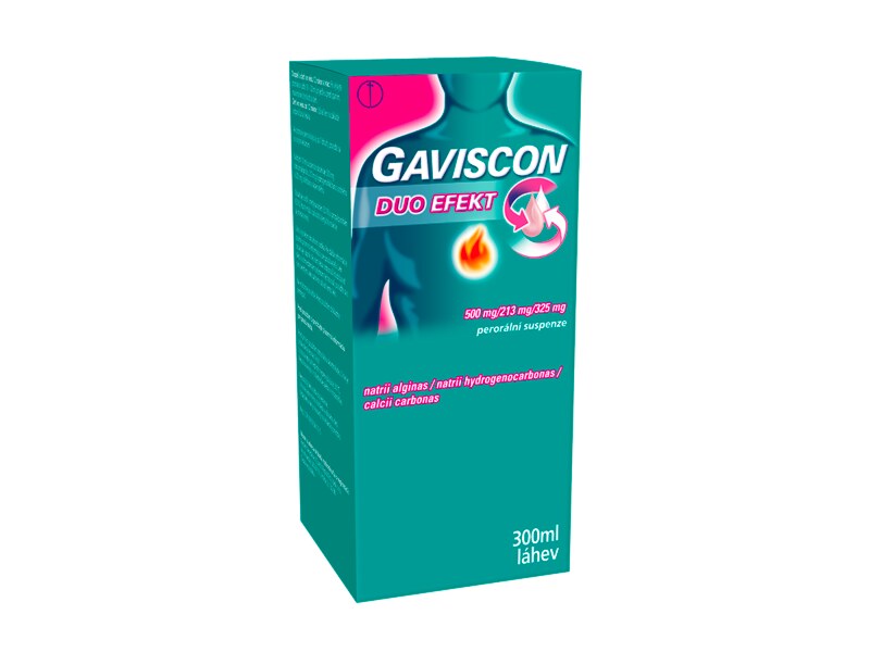 Gaviscon Duo Efekt suspenze 300 ml