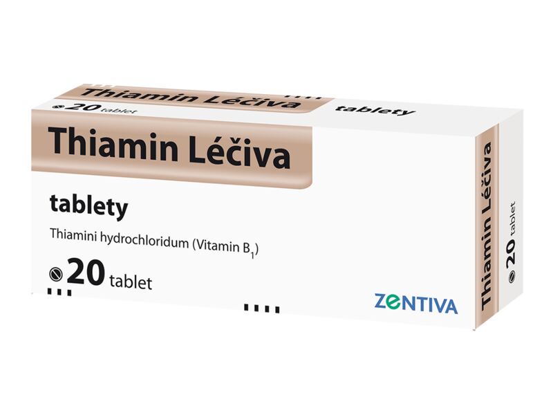 Thiamin Léčiva 50 mg 20 tablet