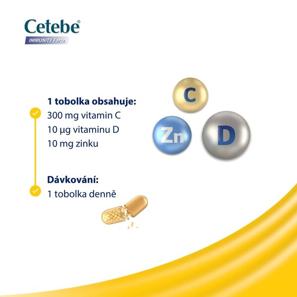 Cetebe Immunity Forte 60 kapslí