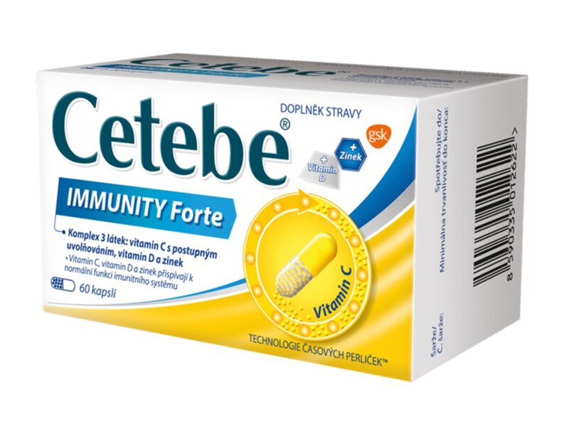 Cetebe Immunity Forte 60 kapslí Cetebe Immunity Forte 60 kapslí