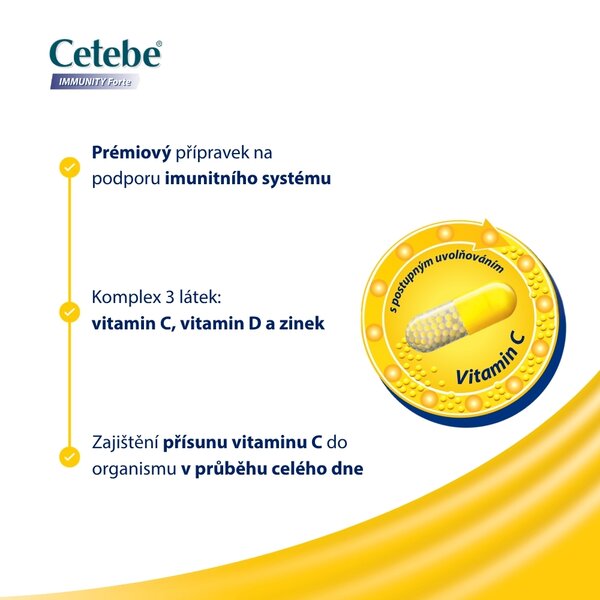 Cetebe Immunity Forte 60 kapslí