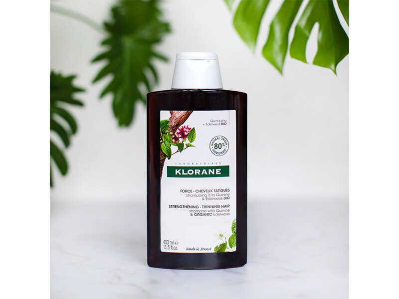 Klorane Šampon při vypadávání vlasů s chininem a BIO protěží alpskou 400 ml Klorane Šampon při vypadávání vlasů s chininem a BIO protěží alpskou 400 ml