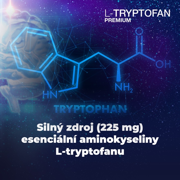 Premium L-Tryptofan 60 kapslí 1+1 ZDARMA