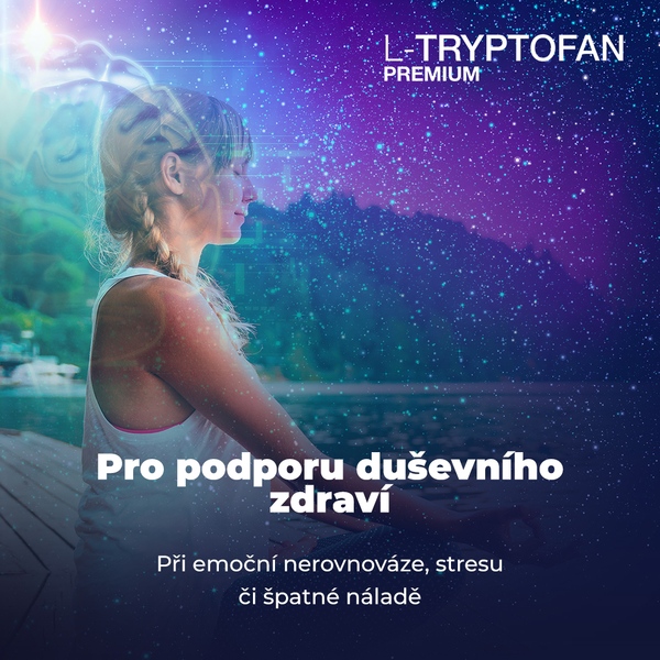 Premium L-Tryptofan 60 kapslí 1+1 ZDARMA