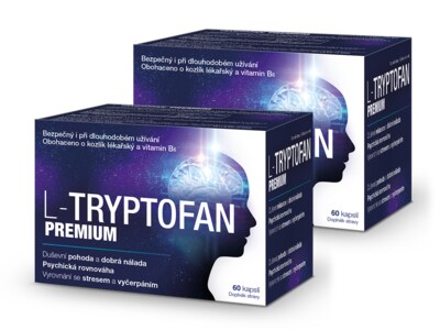 Premium L-Tryptofan 60 kapslí 1+1 ZDARMA