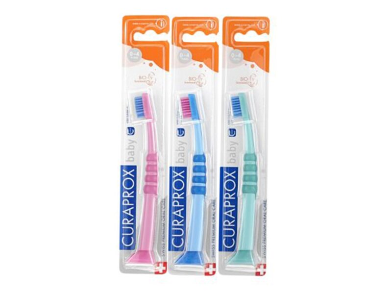 Curaprox Baby dětský zubní kartáček 0-4 roky 1 ks