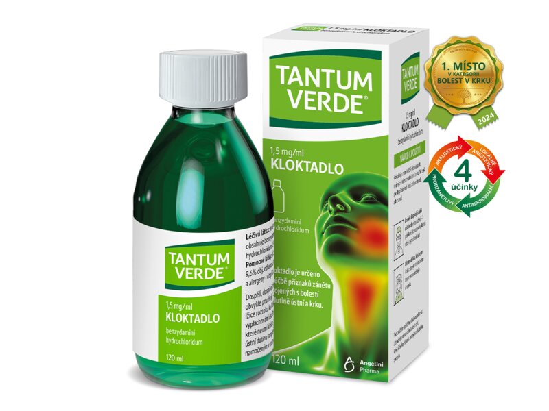 Tantum Verde kloktadlo 120 ml Tantum Verde kloktadlo 120 ml