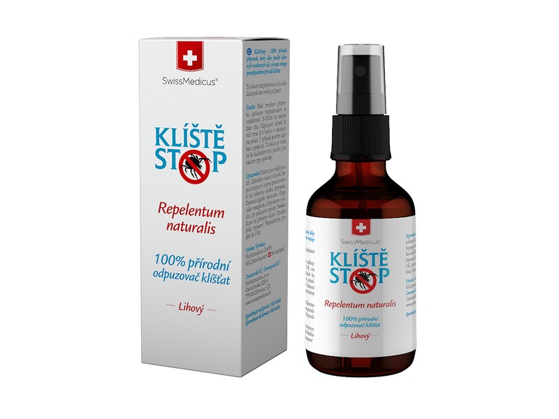 SwissMedicus KlíštěStop přírodní repelent 100 ml