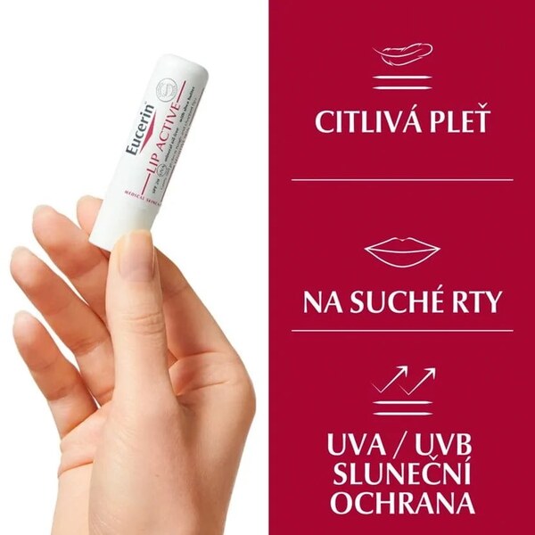 Eucerin Tyčinka na rty Lip Active SPF20 4,8 g Eucerin Tyčinka na rty Lip Active SPF20 4,8 g