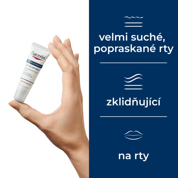Eucerin Acute Lip Balm balzám na rty 10 ml Eucerin Acute Lip Balm balzám na rty 10 ml