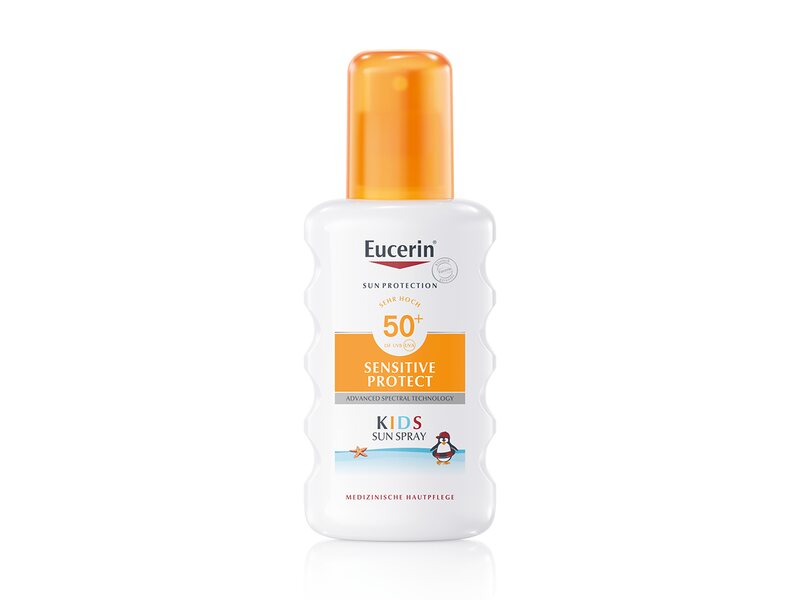 Eucerin Sun Sensitive Protect SPF50+ dětský sprej na opalování 200 ml Eucerin Sun Sensitive Protect SPF50+ dětský sprej na opalování 200 ml