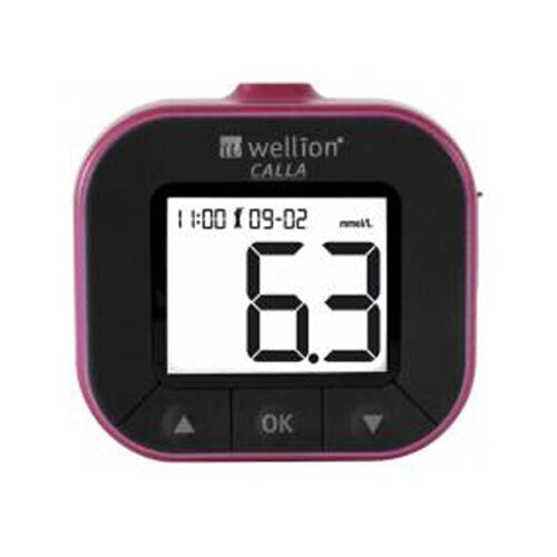 Wellion Calla Light glukometr set/červený