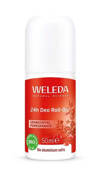 Weleda Deo Granátové jablko 24h Roll-on 50 ml Weleda Deo Granátové jablko 24h Roll-on 50 ml
