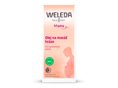 Weleda Mama olej na masáž hráze 50 ml