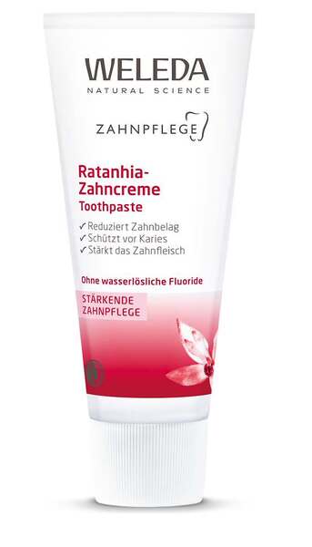 Weleda Ratanhová zubní pasta 75 ml Weleda Ratanhová zubní pasta 75 ml