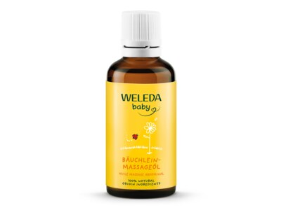 Weleda Baby Olej na masáž bříška kojence 50 ml