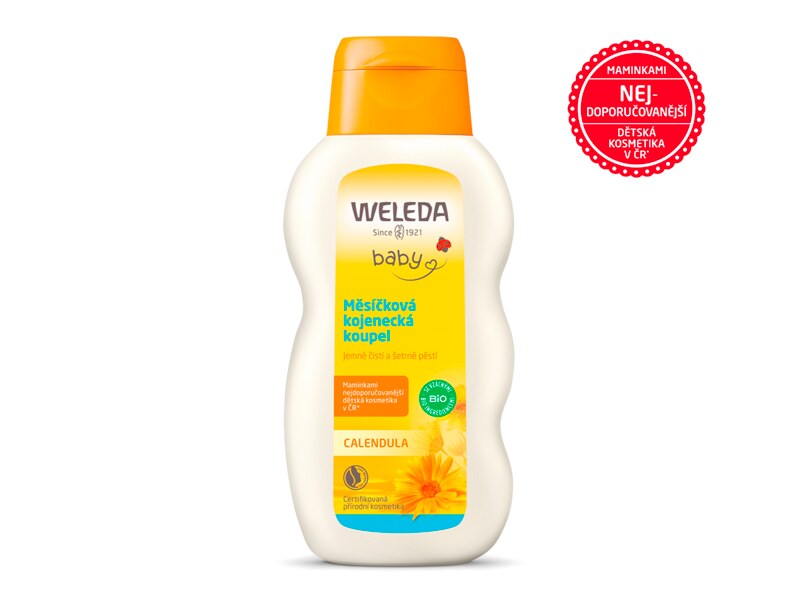 Weleda Baby Měsíčková kojenecká koupel 200 ml