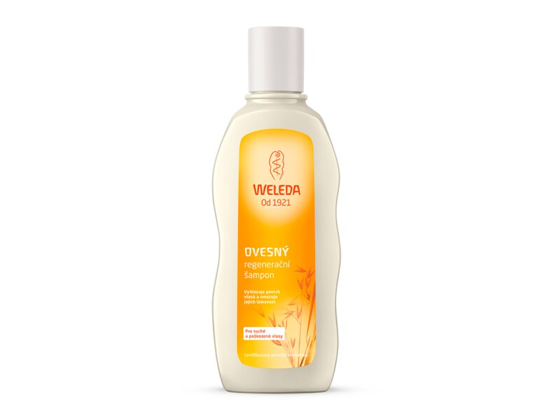 Weleda Ovesný regenerační šampon na suché a poškozené vlasy 190 ml