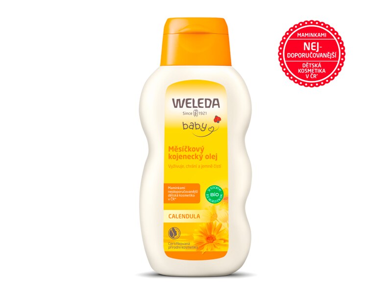 Weleda Baby Měsíčkový kojenecký olej 200 ml