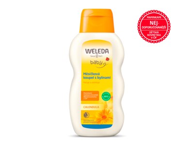 Weleda Baby Měsíčková koupel s bylinami 200 ml Weleda Baby Měsíčková koupel s bylinami 200 ml