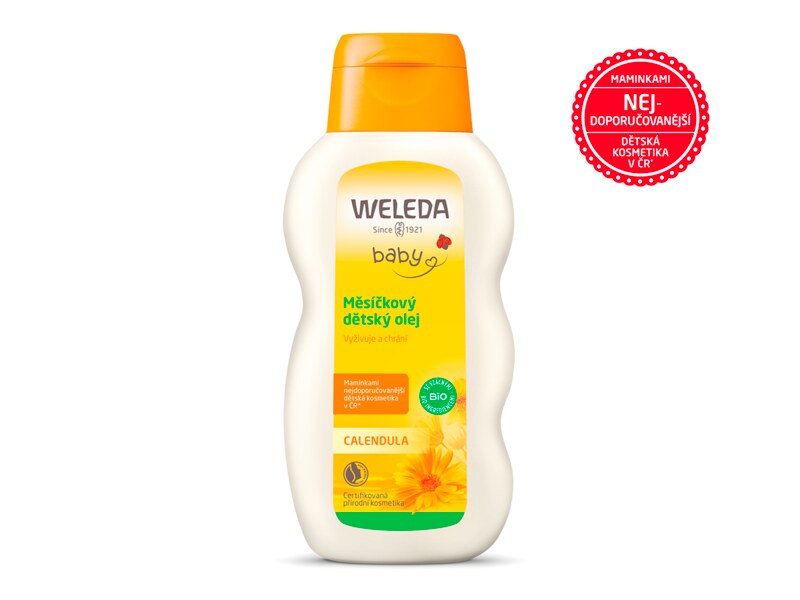 Weleda Baby Měsíčkový dětský olej 200 ml