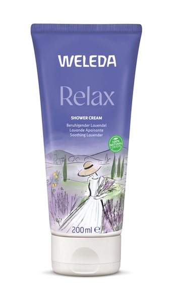 Weleda Relax Levandulový sprchový krém 200 ml Weleda Relax Levandulový sprchový krém 200 ml
