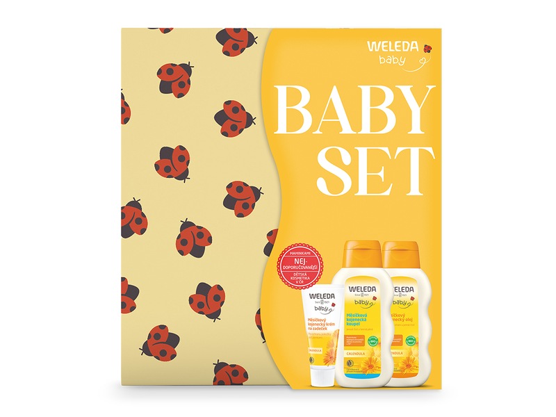 Weleda Baby Měsíčkový kojenecký set Weleda Baby Měsíčkový kojenecký set