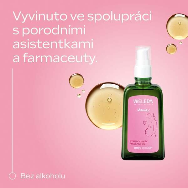 Weleda Mama Tělový olej proti striím 100 ml Weleda Mama Tělový olej proti striím 100 ml