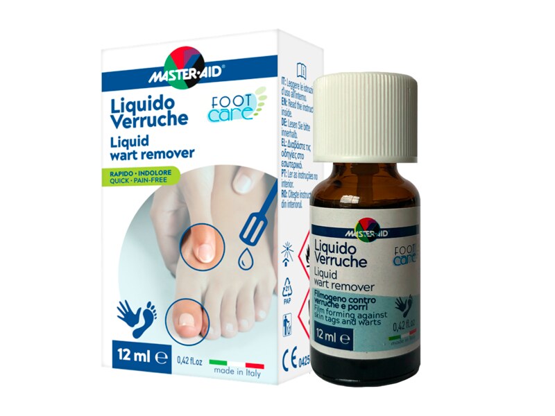 Foot Care roztok k odstranění bradavic 12 ml