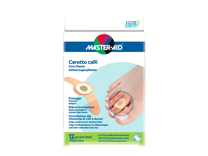 Foot Care náplasti na kuří oka 12 ks