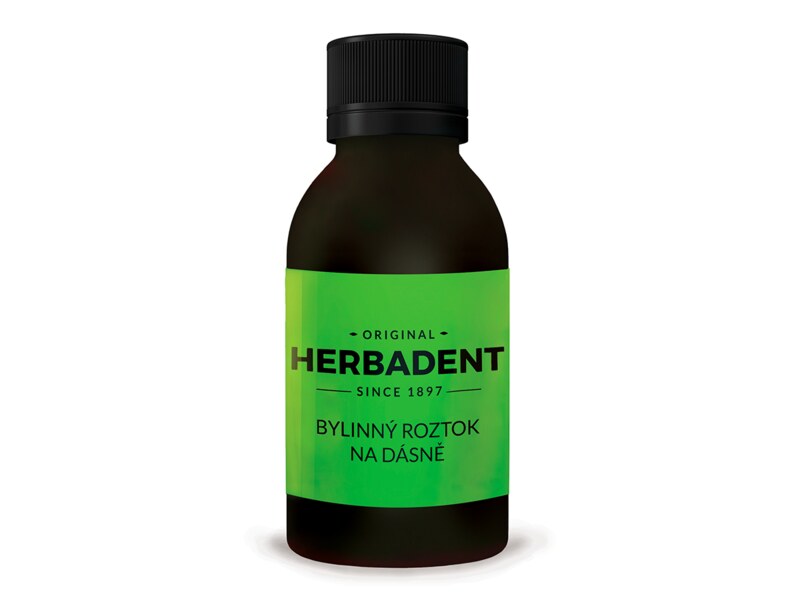 Herbadent Original bylinný roztok na dásně 25 ml Herbadent Original bylinný roztok na dásně 25 ml