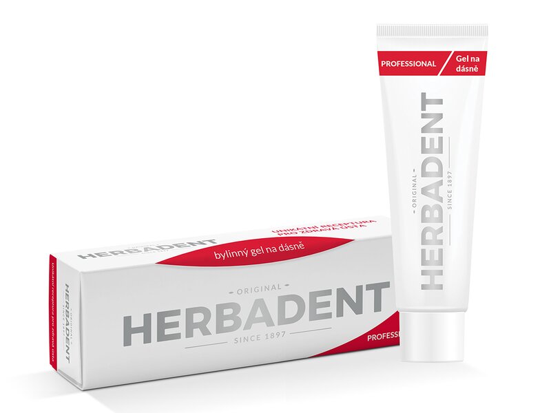 Herbadent Professional bylinný gel na dásně 25 g Herbadent Professional bylinný gel na dásně 25 g
