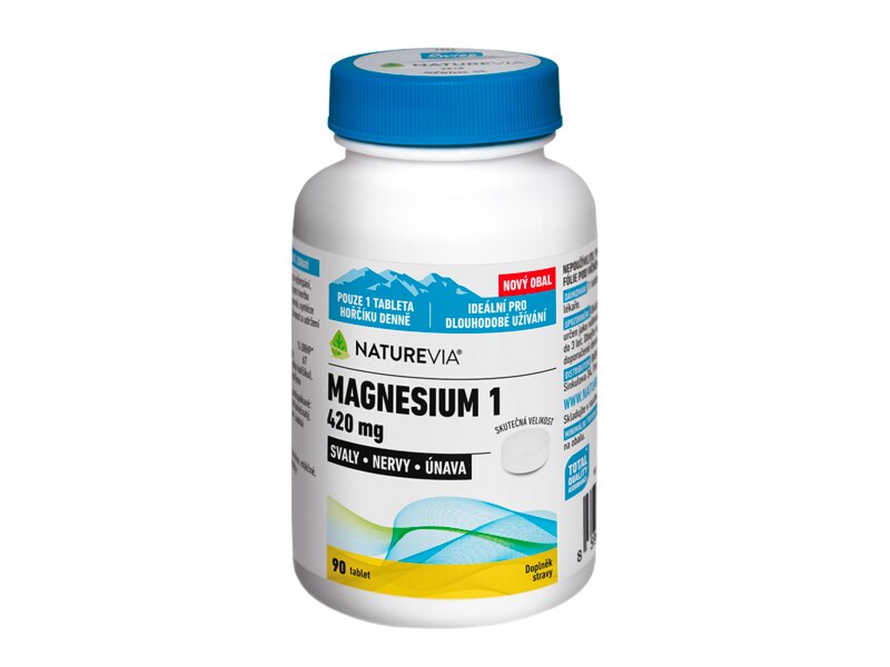 NatureVia Magnesium 1 420 mg 90 tablet NatureVia Magnesium 1 420 mg 90 tablet