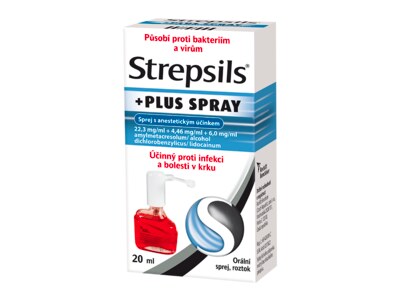 Strepsils Plus Spray orální sprej 20 ml