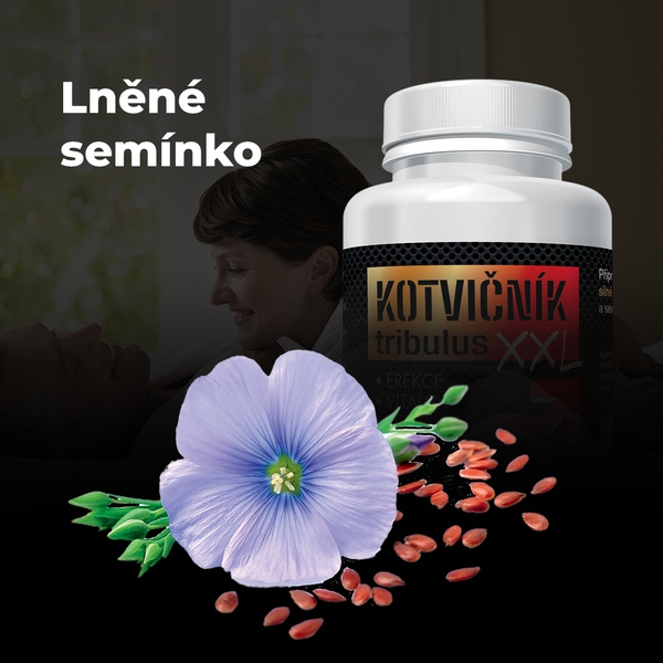 Kotvičník tribulus XXL 60 kapslí