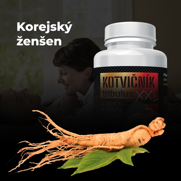 Kotvičník tribulus XXL 60 kapslí