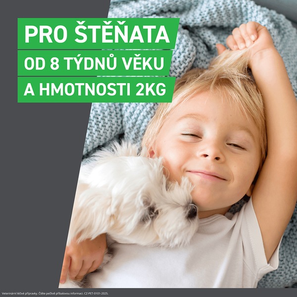 Frontline Combo spot-on pro psy S (2-10 kg) 0,67 ml 3 pipety Frontline Combo spot-on pro psy S (2-10 kg) 0,67 ml 3 pipety