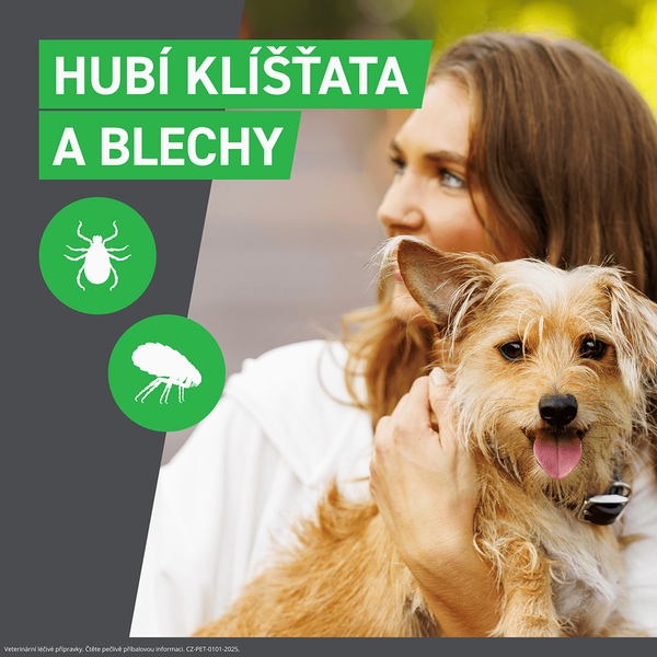 Frontline Combo spot-on pro psy M (10-20 kg) 1,34 ml 3 pipety