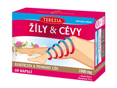 Terezia Žíly & Cévy 60 kapslí