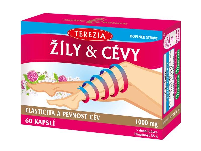 Terezia Žíly & Cévy 60 kapslí