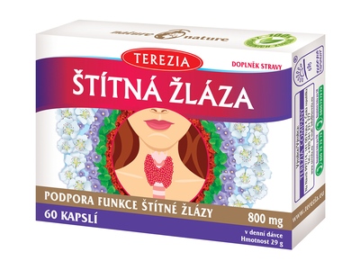 Terezia Štítná žláza 60 kapslí 
