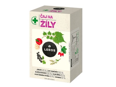 Leros Čaj na žíly nálevové sáčky 20x2 g Leros Čaj na žíly nálevové sáčky 20x2 g