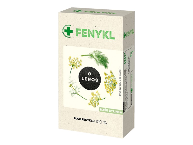 Leros Fenykl nálevové sáčky 20x1,5 g Leros Fenykl nálevové sáčky 20x1,5 g