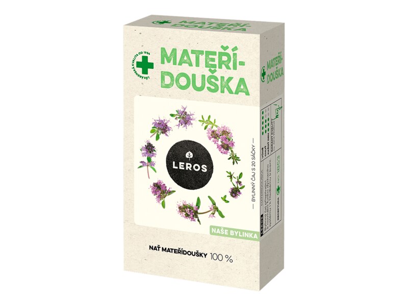 Leros Mateřídouška nálevové sáčky 20x1,5 g
