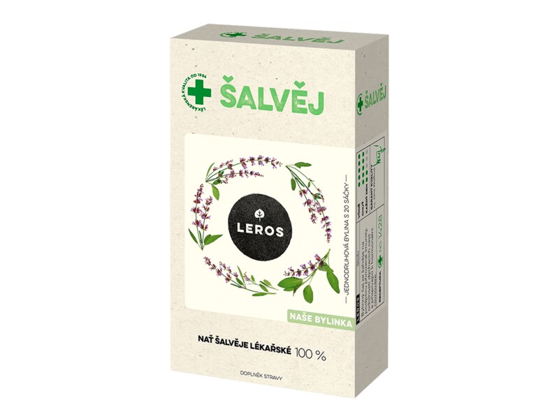 Leros Šalvěj nálevové sáčky 20x1,5 g
